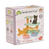 Drewniane figurki do zabawy - kotki, Tender Leaf Toys