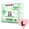 Bamboolove L pieluchy bambusowe 9-14 kg (21 sztuk)