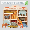 Drewniane figurki do zabawy - zwierzęta Safari, Tender Leaf Toys