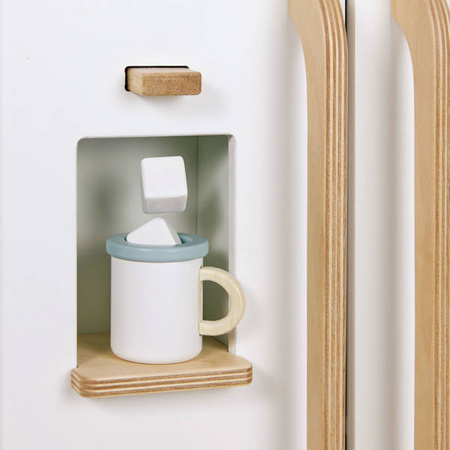 Drewniana lodówka z kostkarką do lodu, Tender Leaf Toys