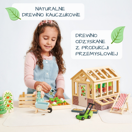 Drewniana szklarnia, Tender Leaf Toys